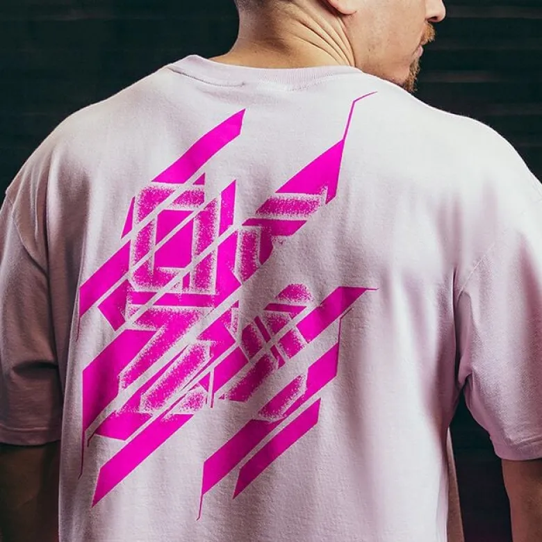 Nova Oversized T-Shirt Unisex Pastel Pink