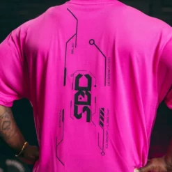 Nova Oversized T-Shirt Unisex Glow Pink