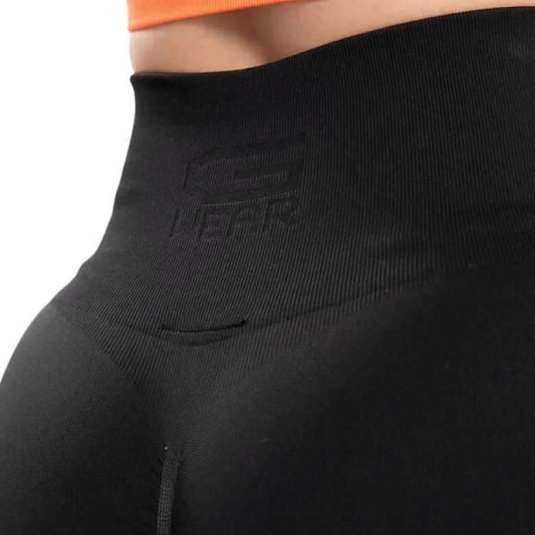 Olivia Seamless Leggings, Black