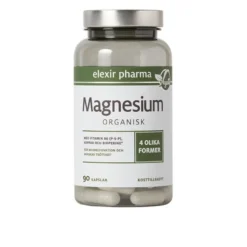 Organisk Magnesium 120 mg 90 kapslar