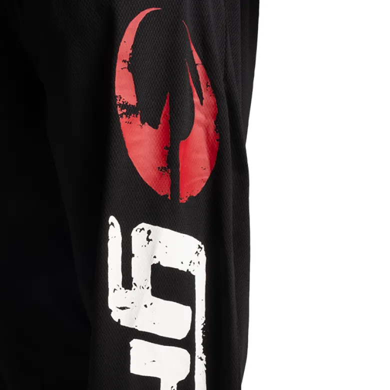 Original Mesh Pants Long, Black/Red