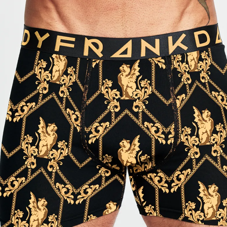 5-Pack Gold fever boxer, Black