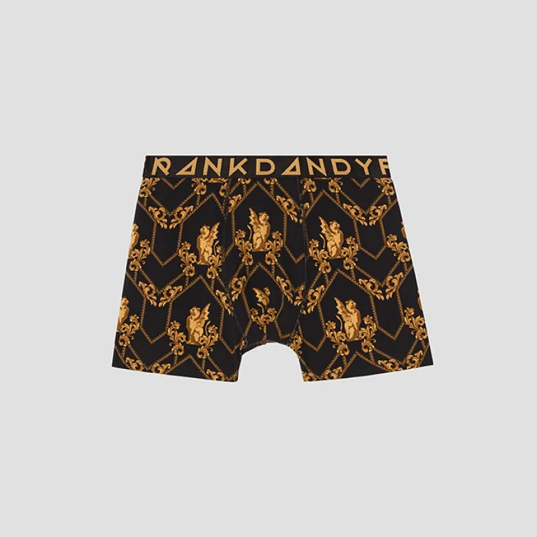 5-Pack Gold fever boxer, Black