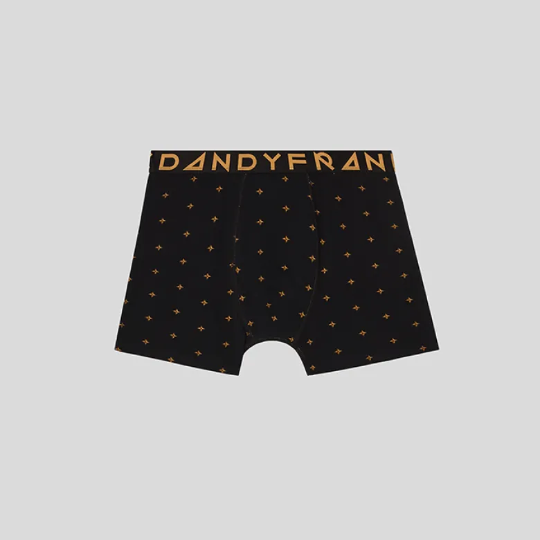 5-Pack Gold fever boxer, Black