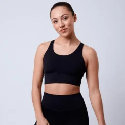 Pep Sport Bra, Black