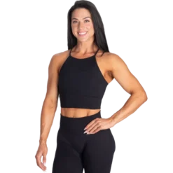 Performance crop hal, Black