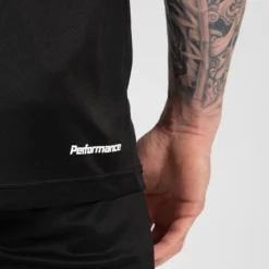 Performance T-Shirt, Black/Grey