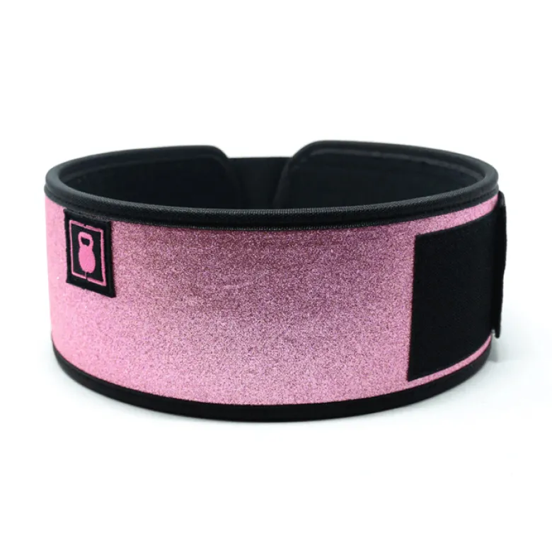 2Pood Bubblegum 4 Weightlifting Belt Pink