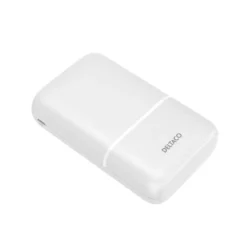 Power Bank 10 000 mAh, 2x USB-A, 1x USB-C, Vit