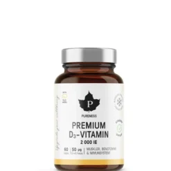 Premium D3-vitamin 60 kapsler