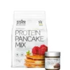 Proteinpannekaker 1 kg + Protein Hasselnøttkrem 200 g