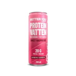 Proteinvatten Elektrolyt Hallon 330 ml