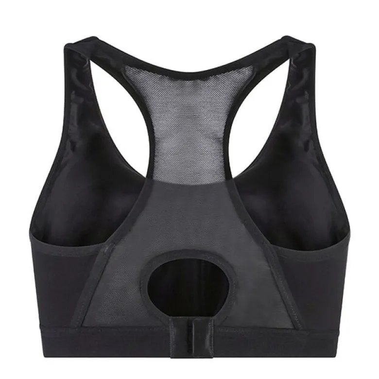 Pump Padded Sports Bra, Black