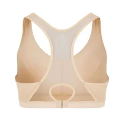 Pump Padded Sports Bra, Western Khaki