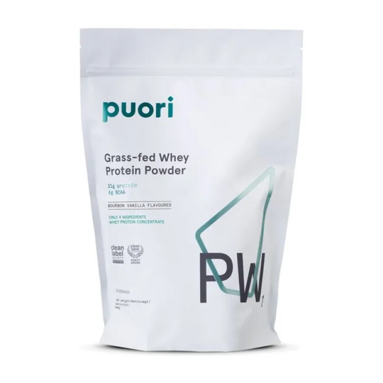 PW1 - Gräsbetat whey proteinpulver med bourbon vanilj 900 g