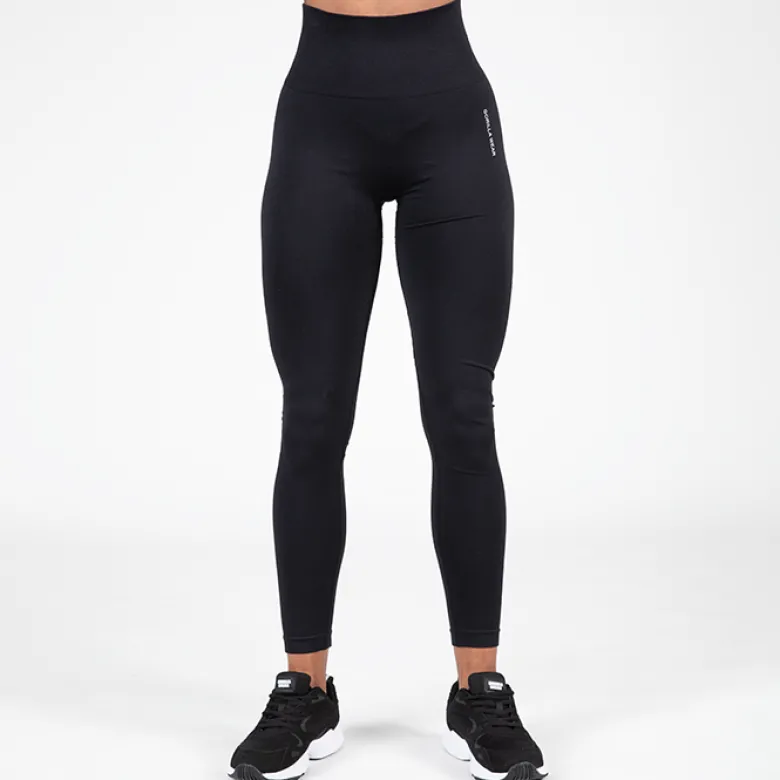 Quincy Seamless Leggings, Black
