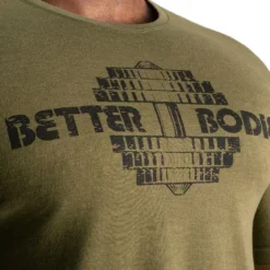 Recruit Tee, Army Green Melange