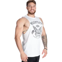 Relentless Cut Out T, White