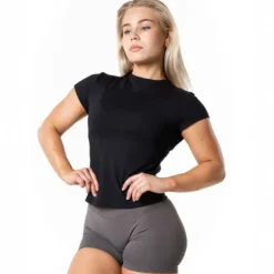 Relode Aura Peach T-shirt, Black