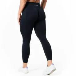 Relode Aura Seamless Scrunch Tights, Petite, Black