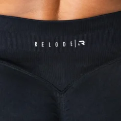 Relode Aura Seamless Scrunch Tights Regular Black