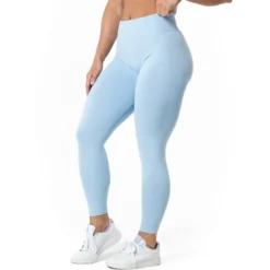 Relode Aura Seamless Scrunch Tights Regular Light Blue