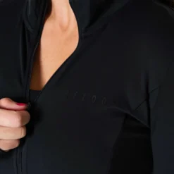Relode Clean Zip Longsleeve, Black