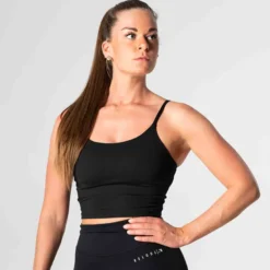 Relode Core Crop Top, Black