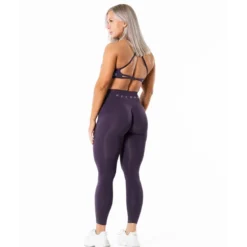 Relode Prime Scrunch Tights, Plommonlila