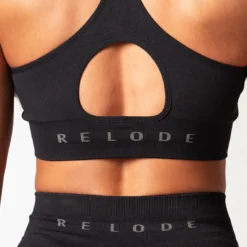 Relode Prime Scrunch Top, Black