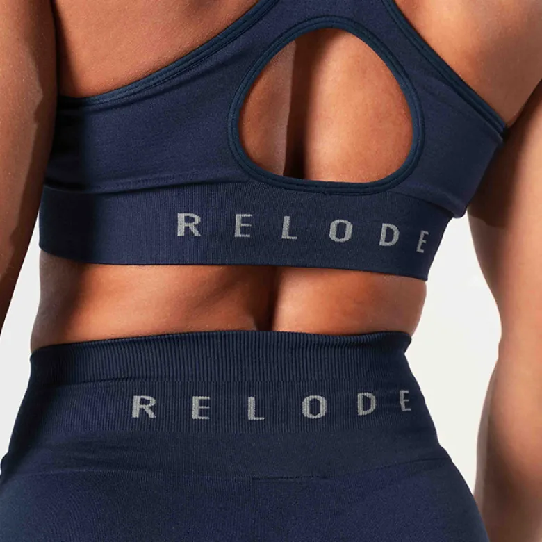 Relode Prime Scrunch Top, Blue