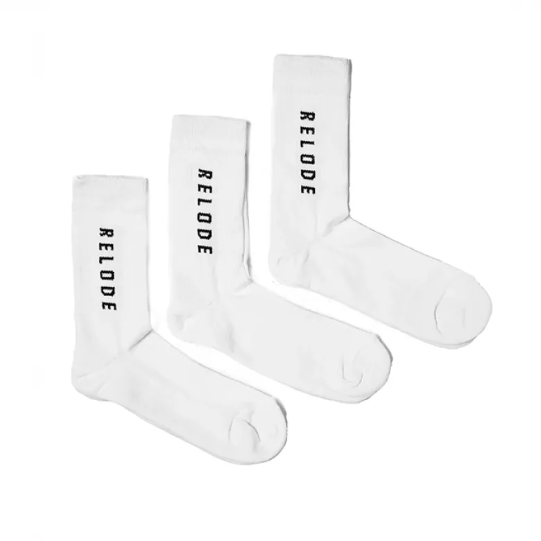Relode Training Socks 3-pack - Vit