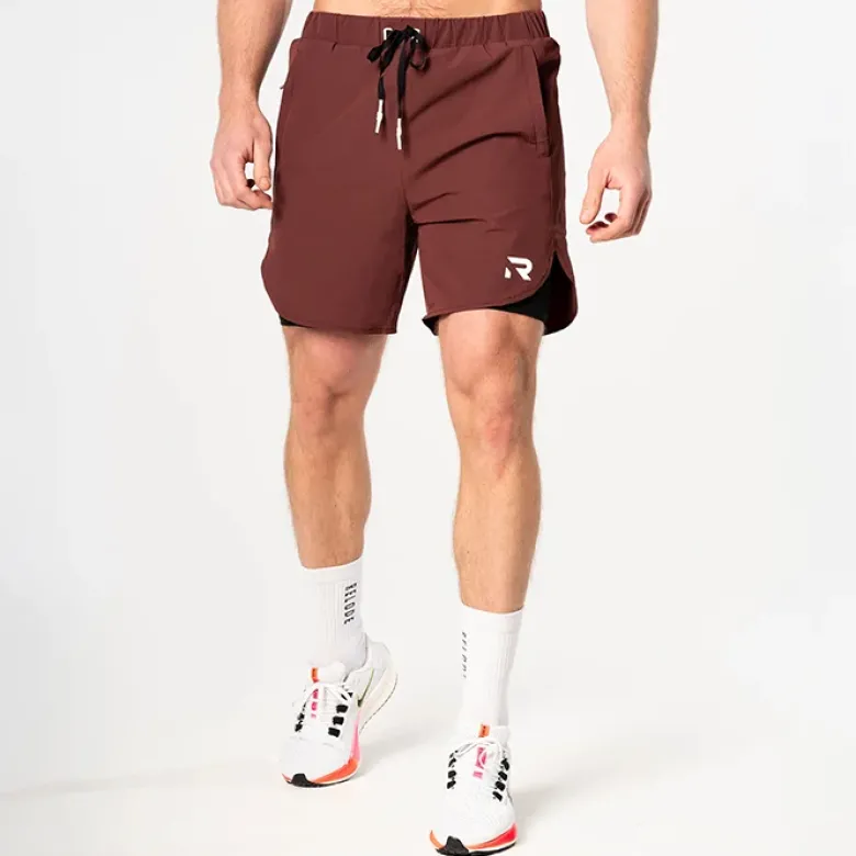 Relode Unity Shorts, Burgundy