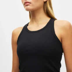 Rib Drymotion Singlet, Black