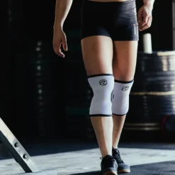 RX Knee Sleeve, 5mm, White/Black