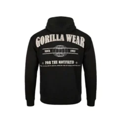 Scofield Zipped Hoodie, Black
