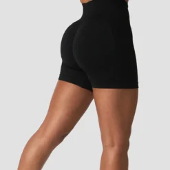 Sculpt Seamless Midi Shorts, Black