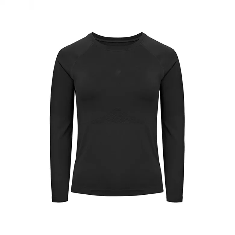 Seamless Flex Long Sleeve, Black