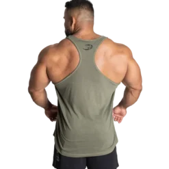Skull T-back, Acid Washed Green