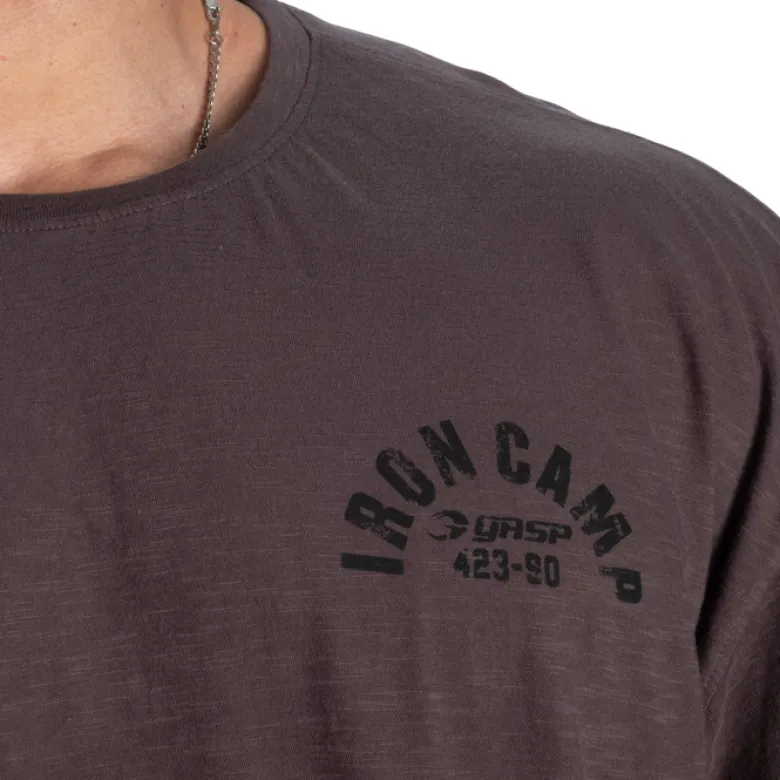 Slub Iron Tee, Washed Iron