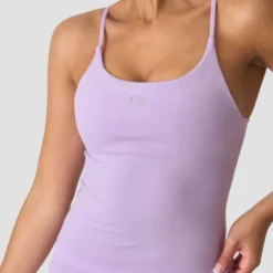 Smooth Seamless 2-in-1 Strappy Tank, Pastel Lilac