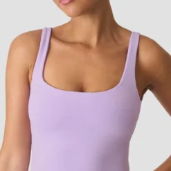 Smooth Seamless 2-in-1 Tank, Pastel Lilac