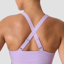 Smooth Seamless Sports Bra, Pastel Lilac