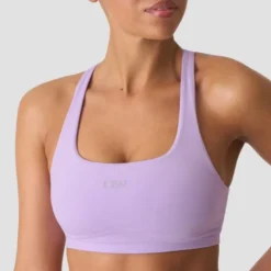 Smooth Seamless Sports Bra, Pastel Lilac
