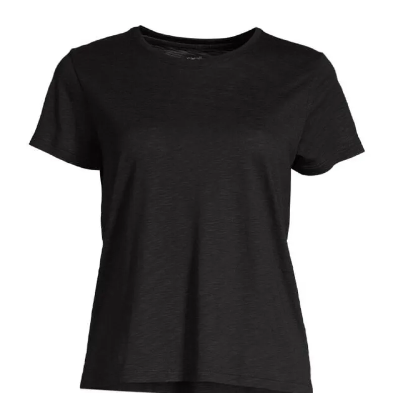 Soft Texture Tee, Black