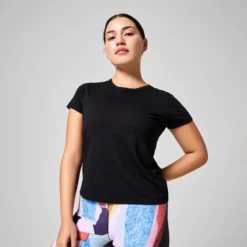 Soft Texture Tee, Black