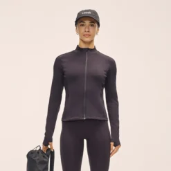 Soft Touch Zip Jacket, Black