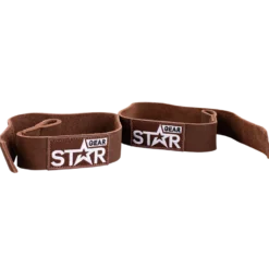 Star Gear Lifting Straps Lær