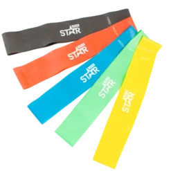 Star Gear Mini Band, Yellow, Light, 600 x 0,4mm