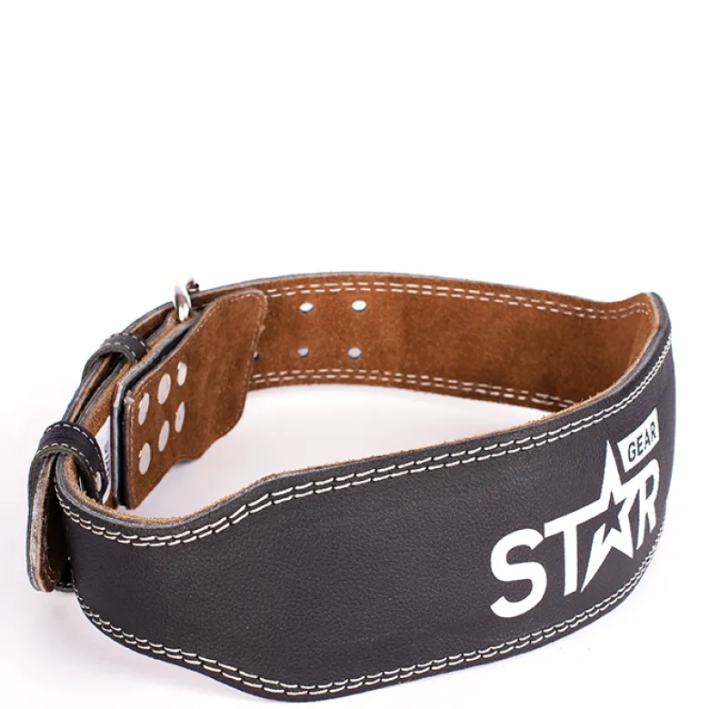 Star Gear Weight Lifting Belt, Black